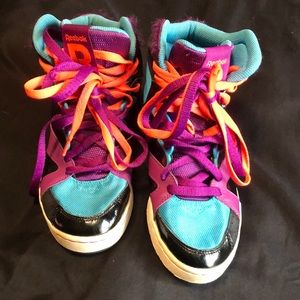 Reebok high top shoes